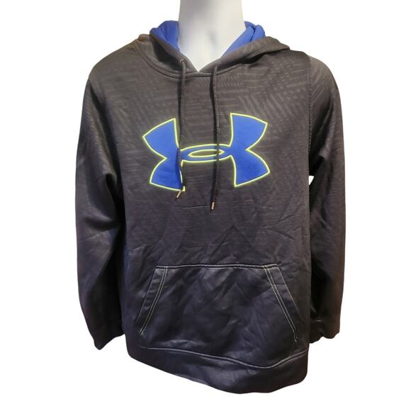 Under Armour Coldgear Men Medium‎ Loose Hoodie Pullover Sweatshirt - Picture 1 of 7